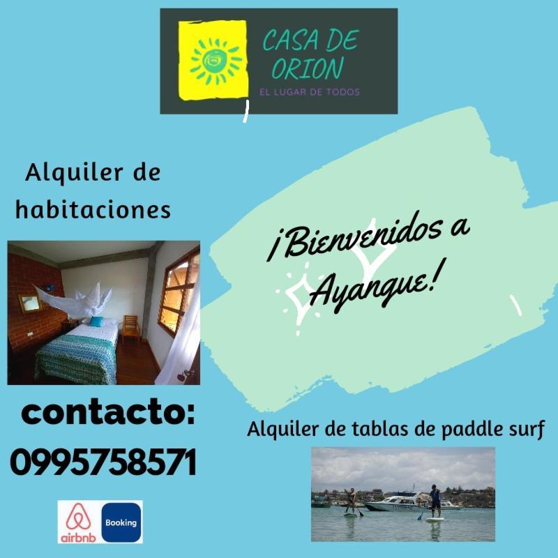 Casa De Orion Lägenhet Ayangue Exteriör bild